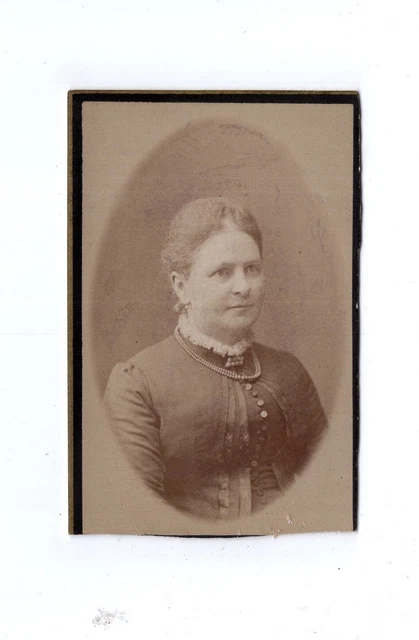 CDV Foto Damenportrait - Nürnberg 1880er