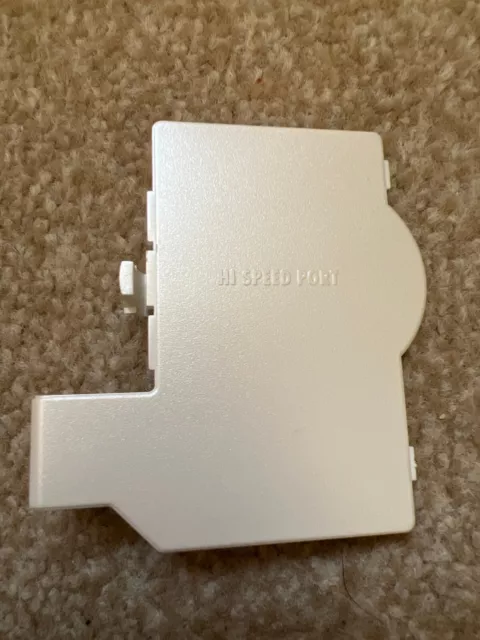 Nintendo GameCube Official Parts Hi Speed Port Cover - Pearl White