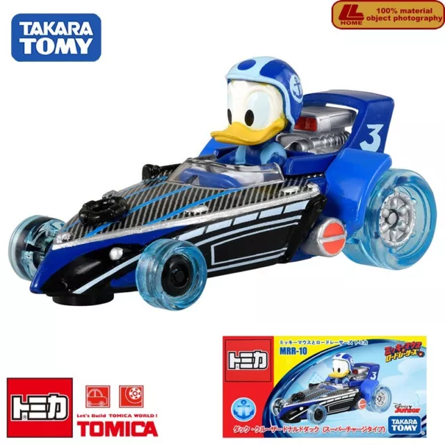 Disney Tomica Mickey Mouse Road Racers Duck Cruiser Donald MRR-10 Tomy Toy Gift