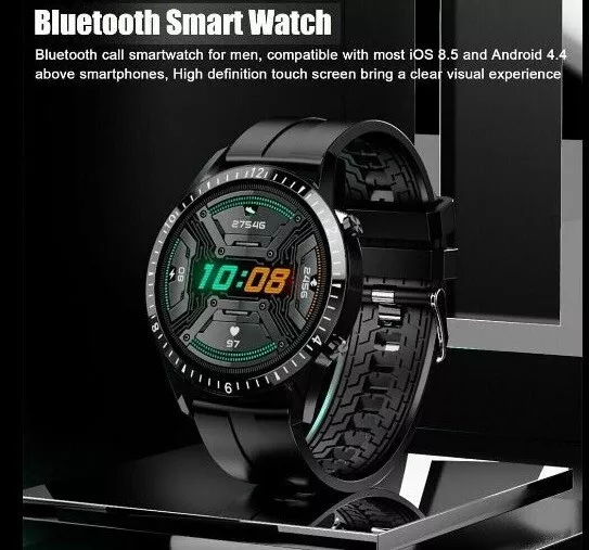 Smart Watch Sport Bluetooth Fitness Tracker Tension Artérielle Rythme Cardiaque