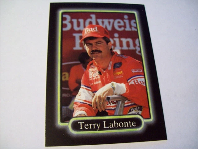 TERRY LABONTE 1990 Maxx Card #1 Budweiser Ford Nascar Race Card EUR 0 ...