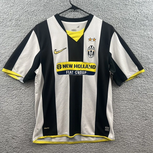 JUVENTUS NEW HOLLAND Fiat Group Soccer Futbol Jersey 2007/2008 Size Men’s Medium EUR 23,41