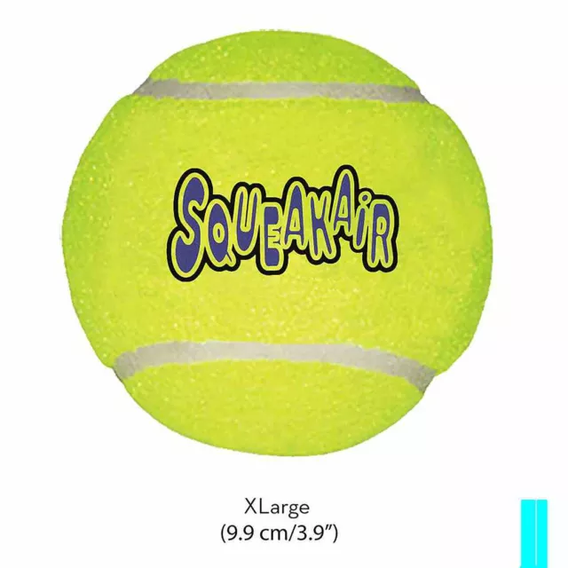 Jouet Kong Air Dog Squeakair Tennis Ball Xl 10 Cm