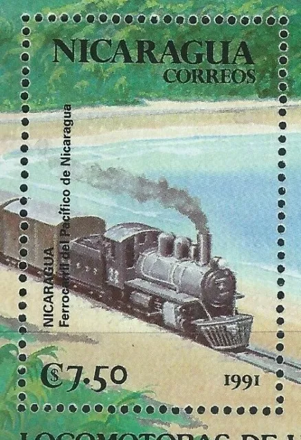 Nicaragua Sc 1878 Ss  Locomotives of South America  Nicaragua 2