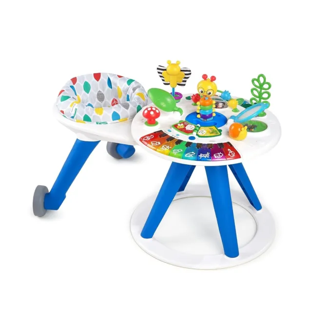 Baby Einstein Around We Grow 4-in-1 Walker, Discovery Activity Center and Table