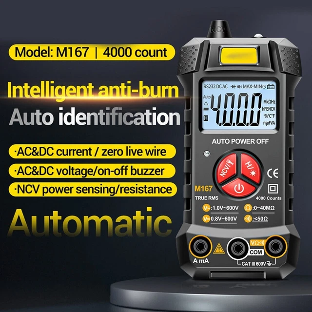 Tester Multimetro AC Dc Digitale Multifunzione Portatile Tester Transistor