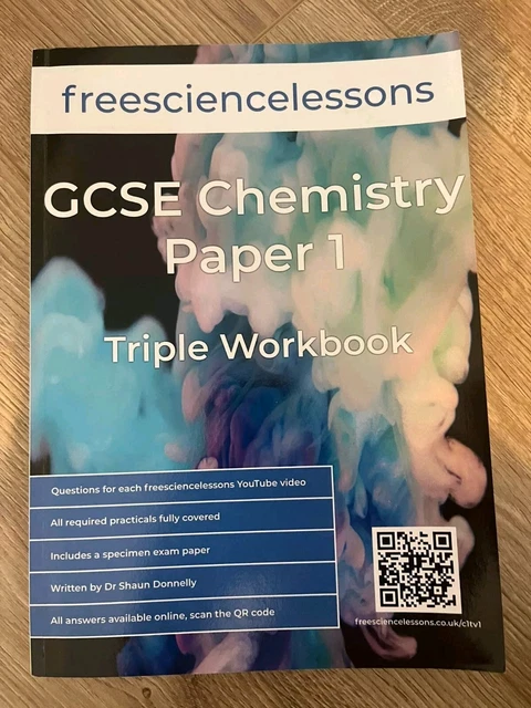 FREESCIENCELESSONS GCSE CHEMISTRY Paper 1 Triple Workbook ...