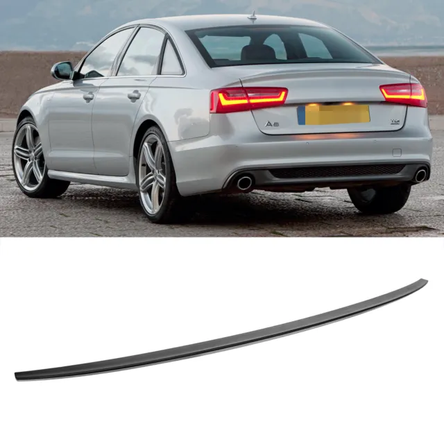 Heckspoiler Unlackiert Spoiler passt für Audi A6 limo. C7 (4G) Bj. 2011-2018