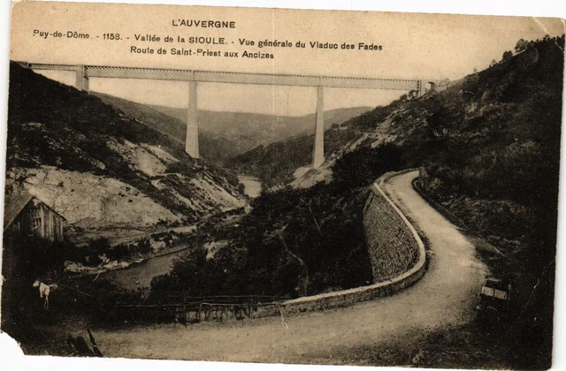 CPA PUY-de-DOME - SIOULE Valley - General view of the Viaduct des (222082)