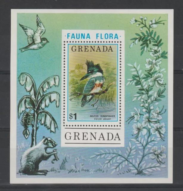 Grenada 1976 Fauna Vögel 1 Bf n°48 MNH MF121866