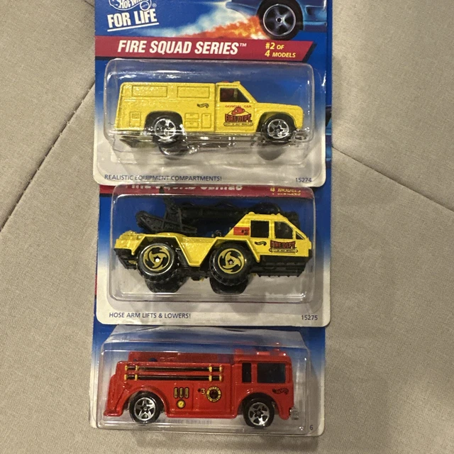 Hot wheels fire squad hot sale series