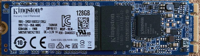 HDD141 KINGSTON RBU-SNS8180DS3/128GJ M2 SSD 128 EUR 20,00 - PicClick FR