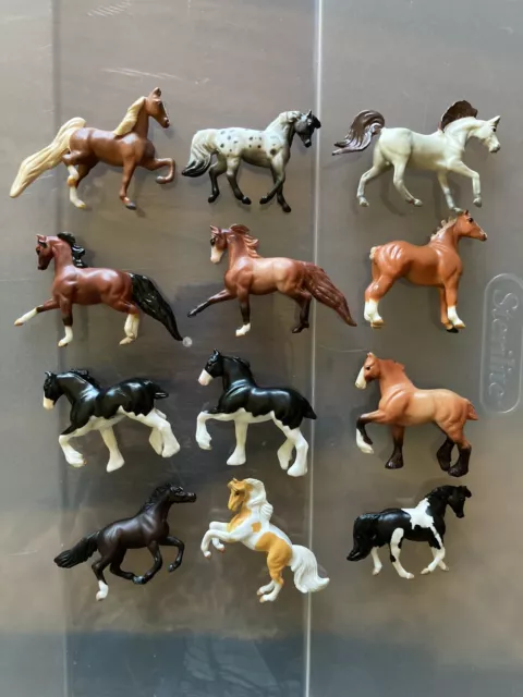 Breyer Mini Whinnies Horses. Lot Of 12 Mini Horses