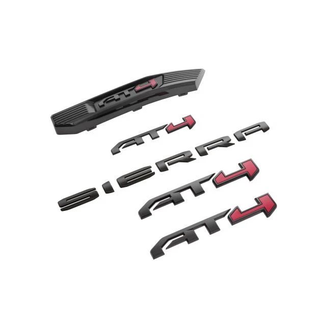 20192024 GMC SIERRA Genuine GM AT4 Emblem Black Out Kit 85160700 219.
