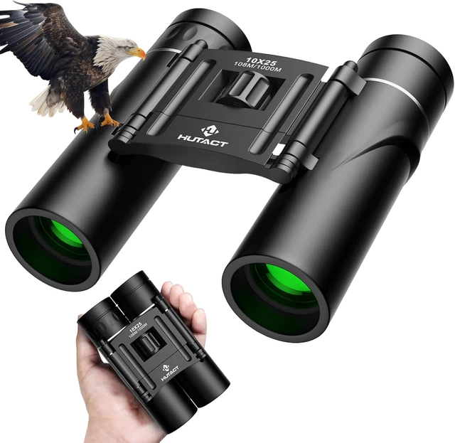 Binocolo 12x25 Professionale Per Birdwatching E Sport - Leggero E Compatto Per Adulti E Bambini - Foto 9