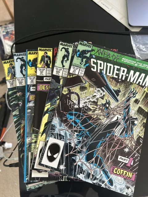 AMAZING SPIDERMAN,  SPECTACULAR, WEB OF Kraven's Last Hunt Full Set 6 Books