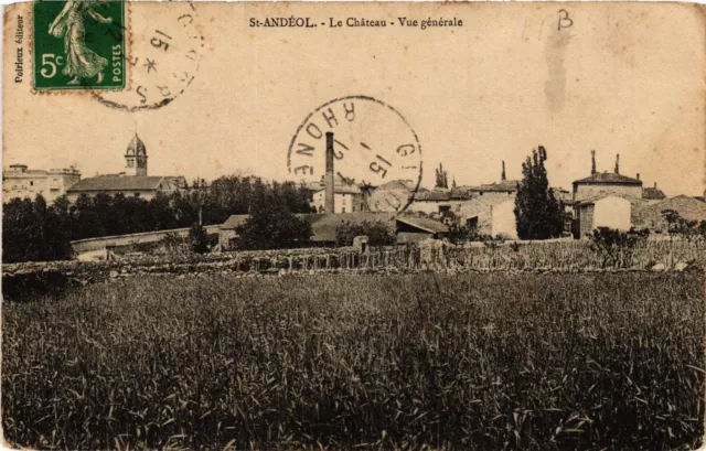 CPA AK St-ANDEOL-le-CHATEAU - Vue générale (572739)