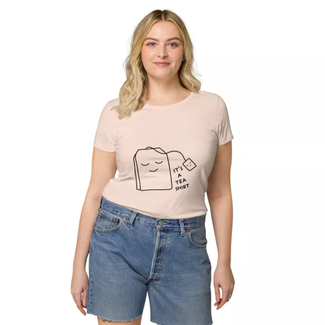 This Is A Tea Shirt humour funny cute lazy Women’s organic t-shirt 3