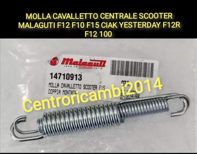 Molla Cavalletto Centrale Scooter Malaguti F12 F10 F15 Yesterday F12R F12 100