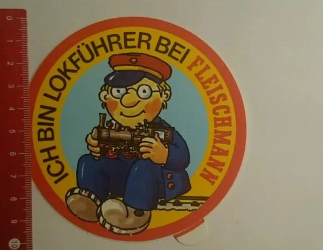 Aufkleber/Sticker: Ich bin Lokführer bei Fleischmann (14091645)