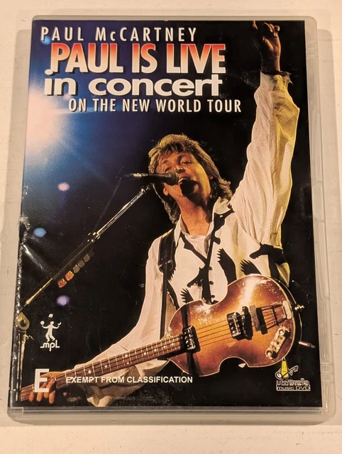 PAUL MCCARTNEY - Paul is Live (in Concert on the New World
