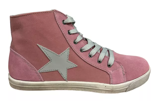 Damen Schuhe Sneaker Lederschuhe High Top bpc rosa NEU Größe 40 42