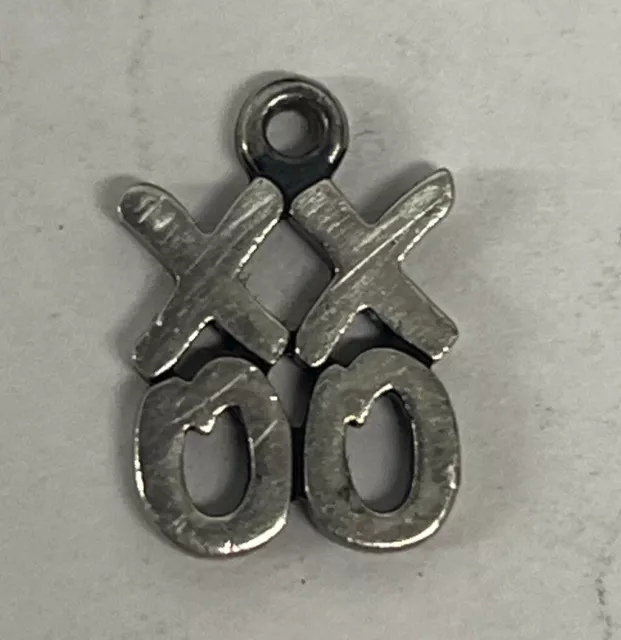 James Avery Sterling Silver 925 XOXO Charm (1.2g)