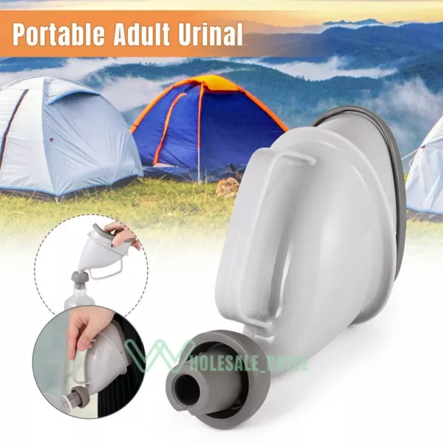 Portable Urinal Male Female Travel Camping Car Toilet Potty Pee Bottle Emergency