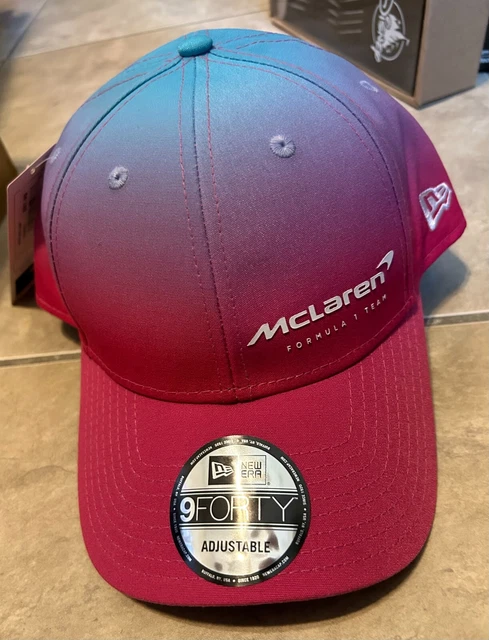 McLaren F1 Formula 1 Pink Blue Tie Dye Rocket League New Era 9Forty Hat Cap NEW
