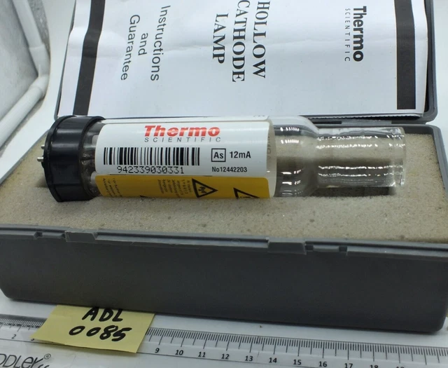 **THERMO SCIENTIFIC HOLLOW CATHODE LAMP [As] 12mA 7 Pin 9423 390 30331