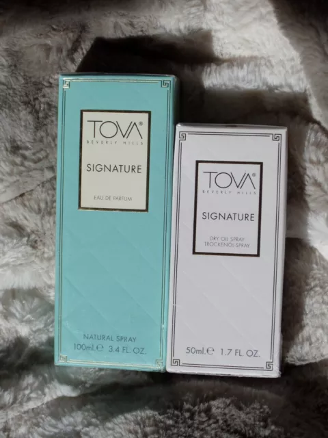 TOVA Signature-Set Eau de Parfum 100ml & Bodyspray 50ml für Sie QVC NEU