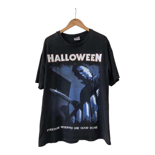Vintage Halloween Shirt Horror Movie Michael Myers John Carpenter Film Rare
