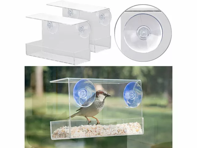 Royal Gardineer : Mangeoire à oiseaux à suspendre avec silo en bois, à  assembler – 11 pièces - Cages et Accessoires oiseaux - Achat & prix
