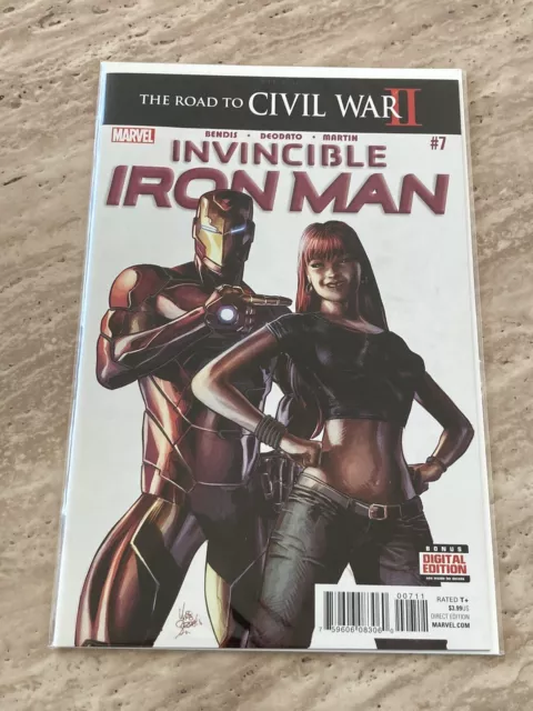 Invincible Iron Man #7 - 1st Appearance Riri Williams - 1st Print - High Grade