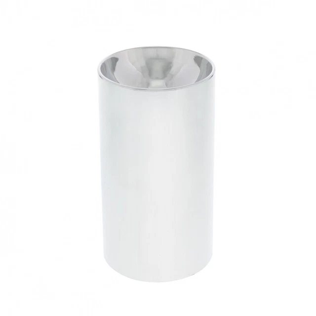 10x Chrome 33Mm X 3 7/8" Concave Top Nut Cover - Thread-On