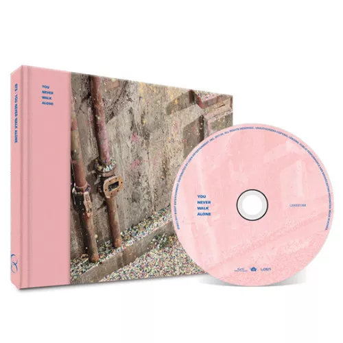 BTS [YOU NEVER WALK ALONE] Album RIGHT Ver. CD+Photo Book+Card+GIFT CARD SEALED