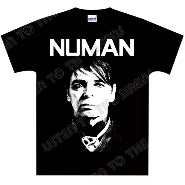 Gary NUMAN NOW T-Shirt  (Tubeway Army) - High Quality:  NEW