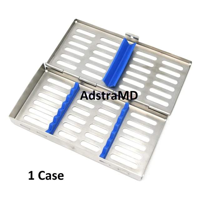 DENTAL AUTOCLAVE STERILIZATION Cassette Rack Box Tray Container for 7 ...