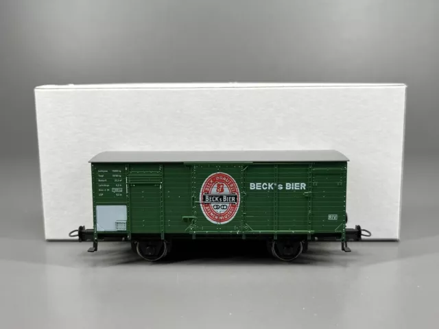 H0 ROCO Güterwagen Becks Bier DC NEM OVP / 3 JJ 209