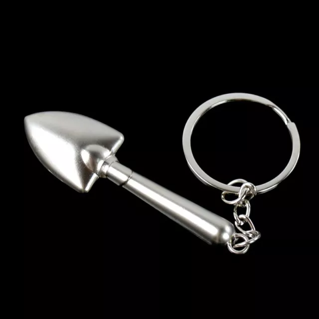 Portable Mini Metal Shovel Tool Key Chain Ring Keyring Keychain Gifts