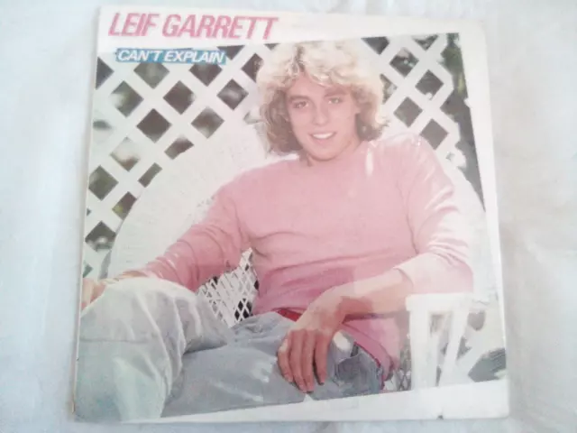 LEIF GARRETT Can't Explain LP US Scotti Bros 198? 10trs NEW