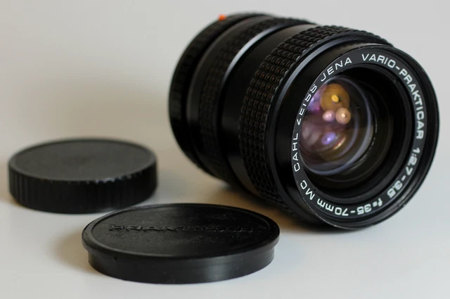 CARL ZEISS JENA DDR Objektiv MC VARIO-PRAKTICAR 2,7-3,5/35-70 für PRAKTICA-B PB