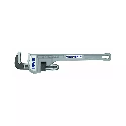 Irwin Vise-Grip® Cast Aluminum Pipe Wrench, 18 Inches, Drop Forged Steel Jaw