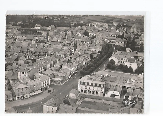 42 Charlieu , Vue Aerienne De La Ville Et Du Boulevard Jacquard