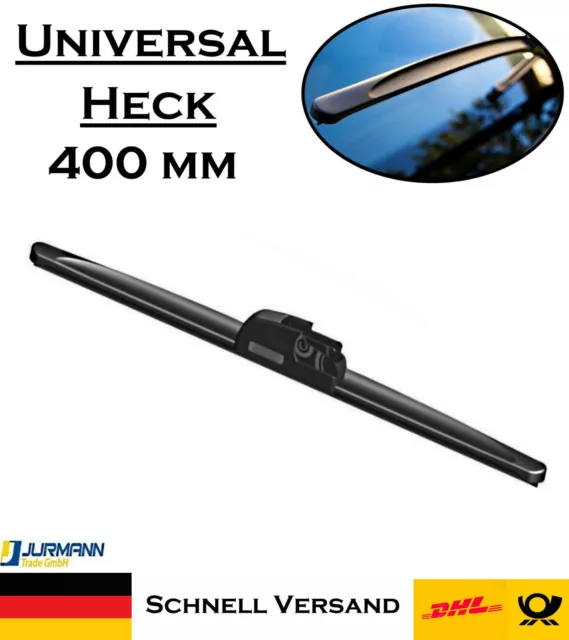 Universal Aero Heck Scheibenwischer 400 mm 16" Top Qualität Ersatz Wischer