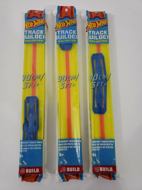 Hot Wheels - Track Pack (1 Intersection Track, 1 Straight Track