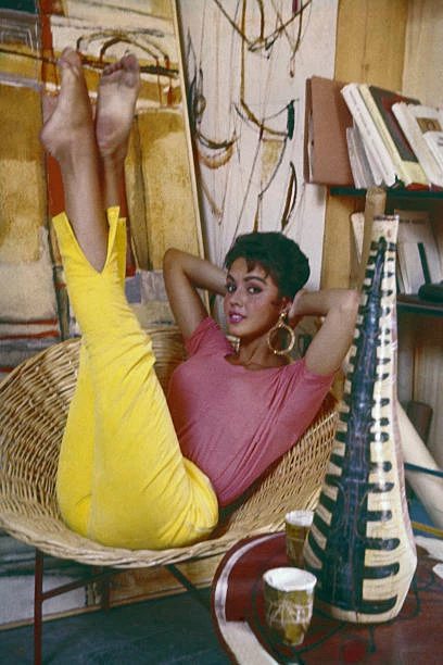 AUSTRIAN-BORN ACTRESS AND model Jocelyn 'Jackie' Lane 1958 OLD PHOTO ...
