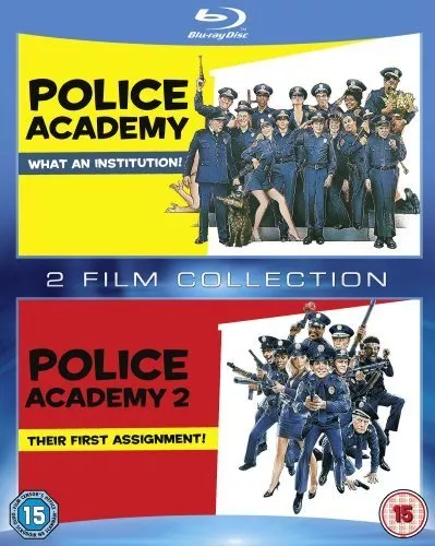 Police Academy /Police Academy 2 Double Blu-ray Expertly Refurbished Product