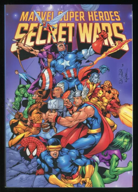 Secret Wars Trade Paperback TPB Marvel Heroes Villians vs Beyonder 1st Ed. 4th