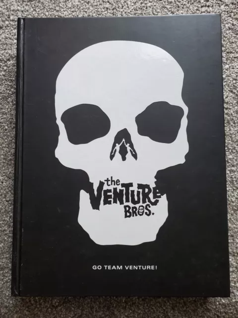 Go Team Venture!: The Art And Making Of The Venture Bros—Out Of Print Hc—Damaged